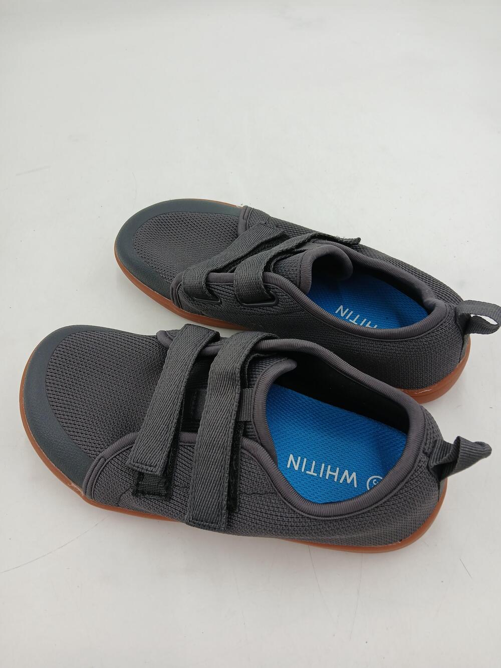 WHITIN W81K Shoes Womens Gray Mesh Strap Walking Athletic Sneakers Size 6.5